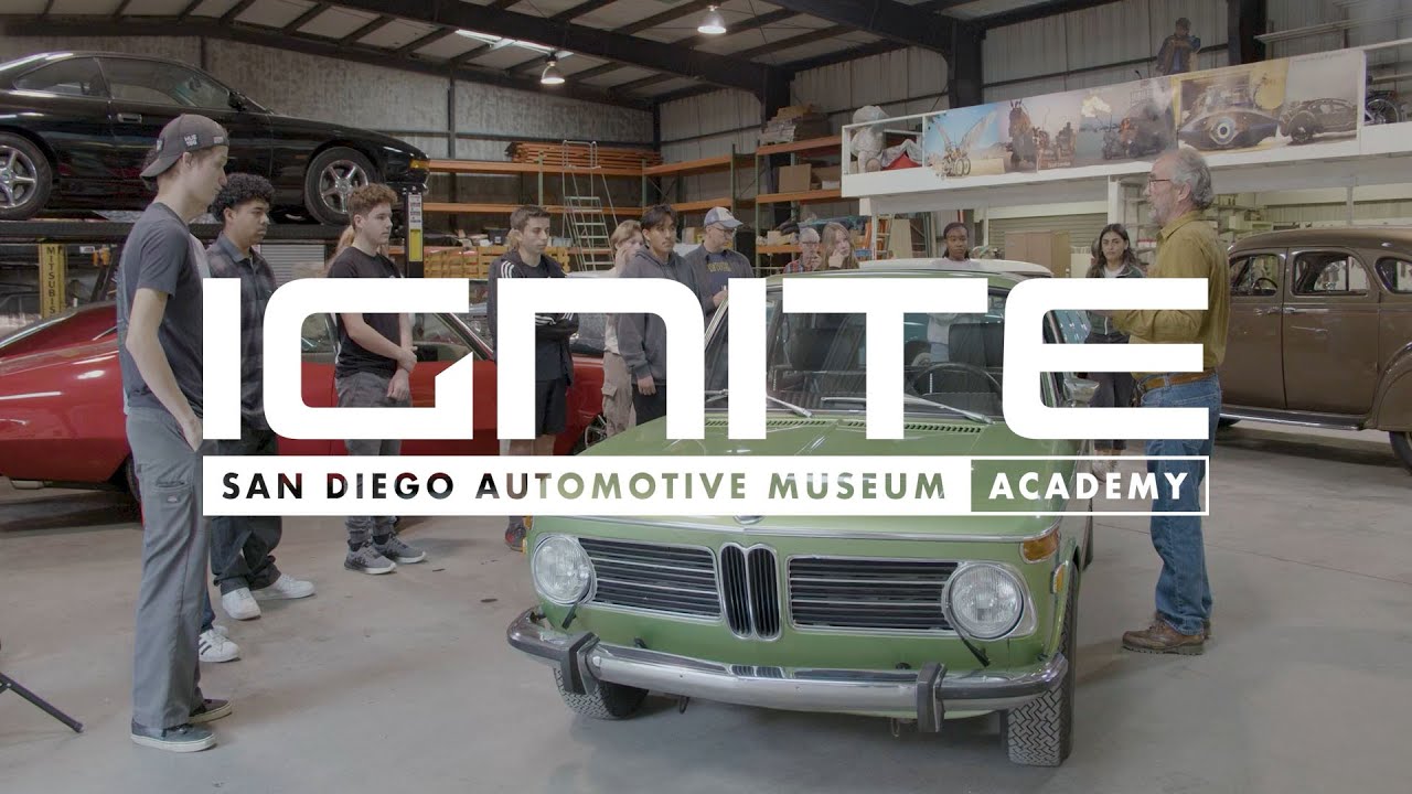 Embedded thumbnail for IGNITE: San Diego Automotive Museum Student Academy 